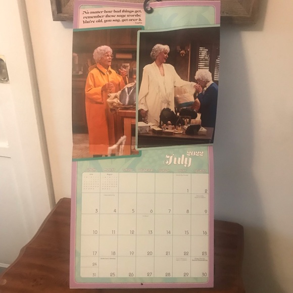 ✔️The Golden Girls Calendar 👠 - Picture 4 of 7